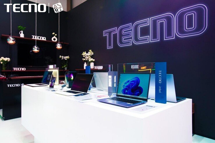 ...dołącza do innych urządzeń Tecno na targach IFA 2023. (Źródło: Tecno)