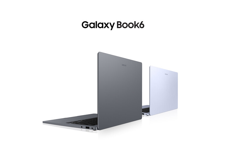 Dwie opcje kolorystyczne urządzenia Galaxy Book 6