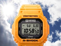 Casio G-5600SFJ-9 (na zdjęciu) został zaprojektowany we współpracy z Surfrider Foundation Japan. (Źródło zdjęcia: Casio)