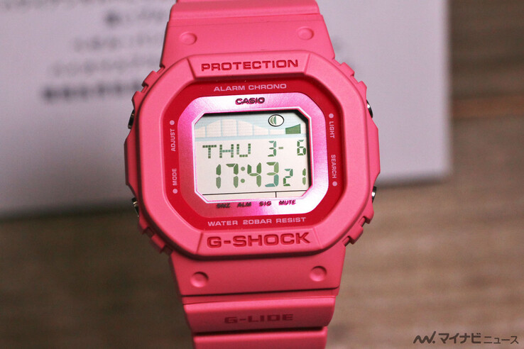 Zegarek Casio G-Shock G-Lide GLX-S5610-4. (Źródło zdjęcia: Mynavi News)