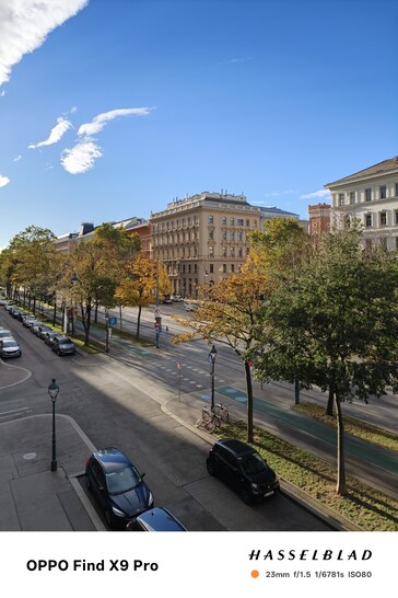 Zdjęcie 23 mm z Oppo Find X9 Pro z domyślną rozdzielczością 12 megapikseli.