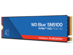 WD Blue SN5100 NVMe: szybsza pamięć masowa PCI Express 4.0, wyższe ceny (źródło obrazu: SanDisk)
