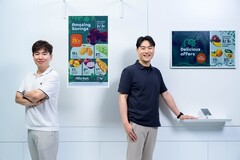 Dwie główne postacie stojące za rozwojem kolorowego e-papieru Samsung (źródło zdjęcia: Samsung)