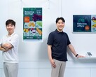 Dwie główne postacie stojące za rozwojem kolorowego e-papieru Samsung (źródło zdjęcia: Samsung)