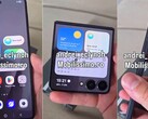 Działający Galaxy Z Flip 7 pojawia się w wyciekającym filmie praktycznym, który został dość szybko usunięty (źródło obrazu: @andrei_eclynoh)