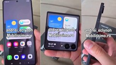Działający Galaxy Z Flip 7 pojawia się w wyciekającym filmie praktycznym, który został dość szybko usunięty (źródło obrazu: @andrei_eclynoh)