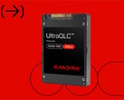 Sandisk UltraQLC 256TB NVMe U.2 SSD wykorzystuje technologię pamięci flash Kioxia BiCS FLASH 3D, aby osiągnąć wysoką pojemność. (Źródło zdjęcia: Sandisk)