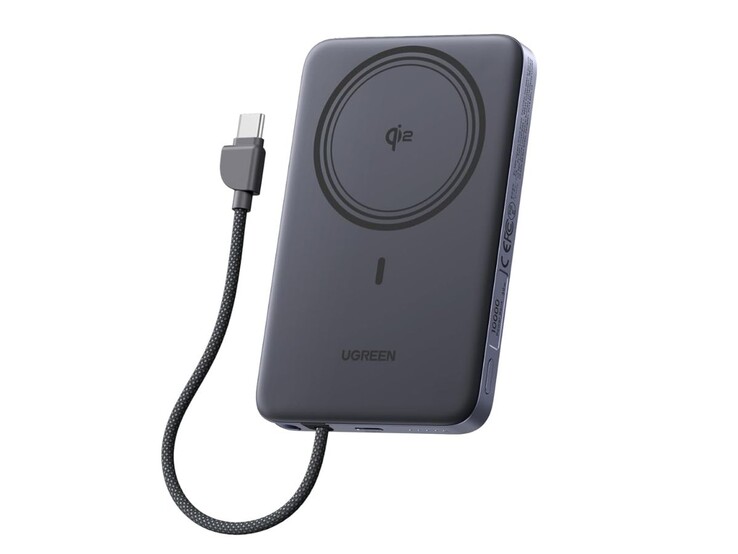 Ultrasmukły magnetyczny bank energii Ugreen MagFlow Air Qi2