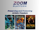 Baner Zoom Platform z grami Duke Nukem (źródło obrazu: Zoom Platform z poprawkami)