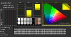 CalMAN: ColorChecker (skalibrowany)