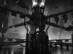 Evolve 2 miało już grafikę koncepcyjną, gdy zostało porzucone przez studio. (źródło obrazu TJ Frame)