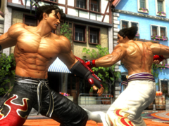Jin Kazama i Kazuya Mishima w Tekken Tag Tournament 2 (źródło obrazu: Fighters Generation)