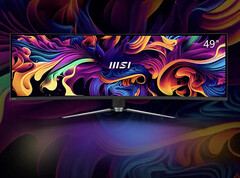 MSI wprowadziło MPG 491CQP QD-OLED jako pierwsze w Chinach. (Źródło obrazu: MSI)