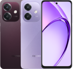 Smartfon Oppo A5i jest dostępny w kolorach gwiaździstej purpury i czerwonej mgławicy (źródło zdjęcia: Oppo)