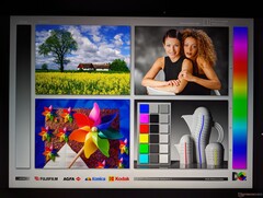 Szerokie kąty widzenia IPS. Kolory i kontrast pogarszają się łatwiej w porównaniu do mini-LED