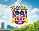 Oficjalna grafika promocyjna wydarzenia Pokémon GO Fest 2026.