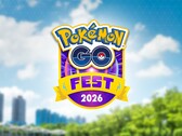 Oficjalna grafika promocyjna wydarzenia Pokémon GO Fest 2026.