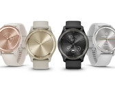 Vivomove Trend występuje w czterech wersjach kolorystycznych, ale tylko w jednym rozmiarze 40 mm. (Źródło zdjęć: Garmin)