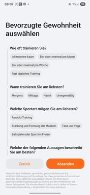 Honor Konfiguracja aplikacji Zdrowie