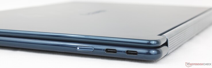 Po prawej: 2x USB-C Thunderbolt 4 z DisplayPort 2.1 + Power Delivery