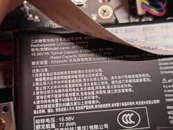 Specyfikacja baterii