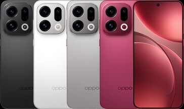 Kolory Find X9 dostępne na chińskim rynku. (Źródło zdjęcia: Oppo)
