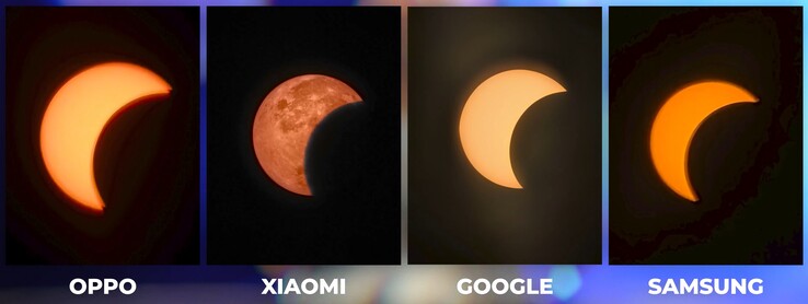 Test porównawczy aparatów fotograficznych podczas zaćmienia Słońca: Xiaomi 17 Ultra jest jedynym modelem, który wyróżnia się w negatywny sposób.