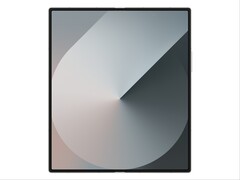 Samsung Galaxy Z Fold 6 na zdjęciu powyżej wykorzystuje kamerę pod wyświetlaczem, aby zapewnić nieprzerwany duży wyświetlacz wewnętrzny. (Źródło zdjęcia: Samsung)