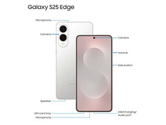 Według doniesień, cena Galaxy S25 Edge zaczyna się od ponad 1200 euro w strefie euro. (Źródło zdjęcia: via Evan Blass)