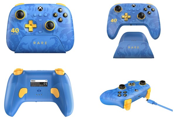 8BitDo Ultimate 3-mode Controller - Rare 40th Anniversary Edition jest dostępny do kupienia w 8BitDo i Amazon. (Źródło obrazu: 8BitDo)