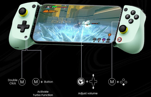 GameSir X5 Lite oferuje przyzwoitą ergonomię, efekt Halla, klikalne przyciski kciukowe i skróty klawiszowe w przystępnej cenie