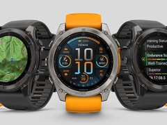 Garmin Fenix 8 (na zdjęciu) i powiązane smartwatche otrzymały wersję beta 17.27. (Źródło zdjęcia: Garmin)