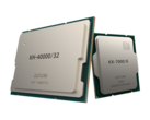 Procesory Zhaoxin z powodzeniem wdrażają lokalnie modele DeepSeek-R1 AI. Na zdjęciu: Procesor KH-4000/32 i KX-7000/8 oferowane przez firmę Zhaoxin. (Źródło zdjęcia: Zhaoxin)