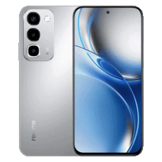 Realme P4R w kolorze Silver Glare