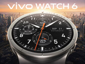 Zegarek Vivo Watch 6 działa pod kontrolą systemu BlueOS i posiada certyfikat IP68.