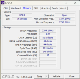 Pamięć CPU-Z