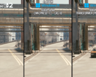 Porównanie modeli działających w grze Cyberpunk 2077 (źródło obrazu: Digital Foundry YT)