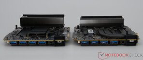 Vzmore AX9 Max (po lewej) vs. Geekom A9 Max (po prawej)