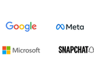 Google, Meta, Microsoft i Snapchat