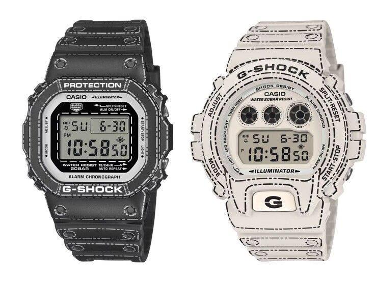 Zegarki Casio G-Shock DW-5600RGM-1 (po lewej) i DW-6900RGM-5 (po prawej). (Źródło zdjęcia: Casio)