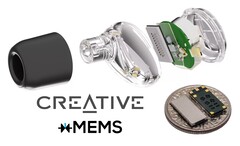 Słuchawki douszne Creative będą wkrótce wyposażone w innowacyjne przetworniki xMEMS (Źródło obrazu: xMEMS - edytowane)