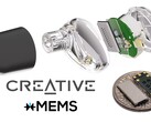 Słuchawki douszne Creative będą wkrótce wyposażone w innowacyjne przetworniki xMEMS (Źródło obrazu: xMEMS - edytowane)