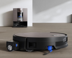 Ecovacs Deebot X11 OmniCyclone (na zdjęciu) ma 1,6-litrowy pojemnik i może pracować nawet przez 48 dni bez opróżniania. (Źródło zdjęcia: Ecovacs)