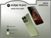 Motorola Edge 70 Pro ma znajomy design.