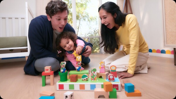 Zestaw My Mario Wood Block jest dostępny w 3-częściowych i 30-częściowych zestawach. (Źródło zdjęcia: Nintendo)