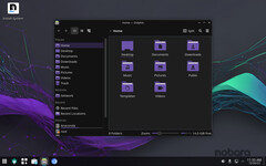 Nobara Linux 39 przełącza się ze zmodyfikowanego pulpitu GNOME na KDE Plasma (Zdjęcie: Nobara).