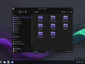 Nobara Linux 39 przełącza się ze zmodyfikowanego pulpitu GNOME na KDE Plasma (Zdjęcie: Nobara).