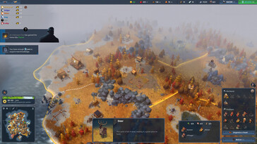 Zdjęcie przedstawiające fragment rozgrywki w grze „Northgard: Definitive Edition”.