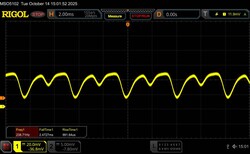 Migotanie wyświetlacza z opcją "PWM dezaktywowany"