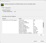 Informacje o systemie Nvidia